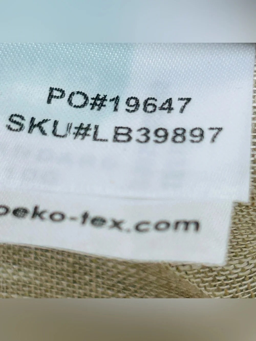 QUINCE Set Of 2 48x96 European Linen Sheer Curtains Flax 9360